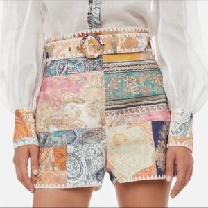 Anneke High Waisted Belted Shorts